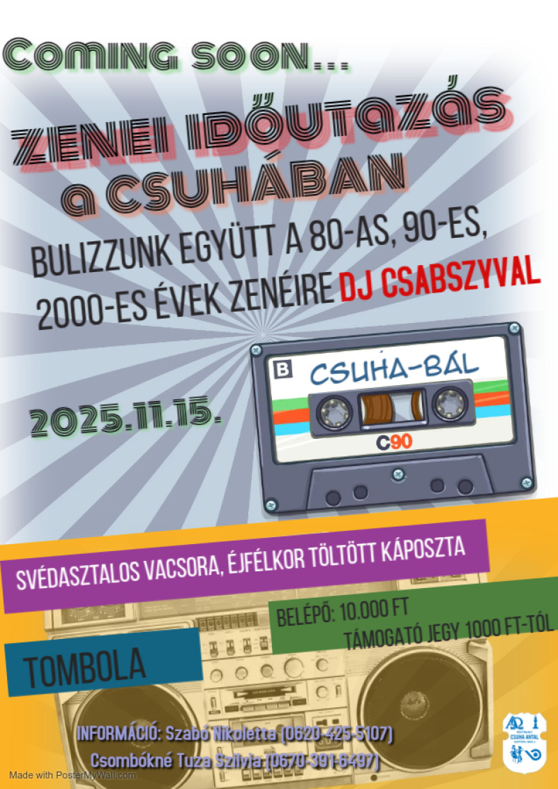Csuha bál 2025