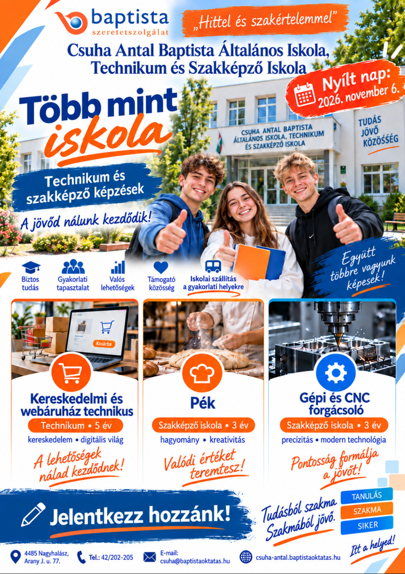 Középiskolai nyilt nap